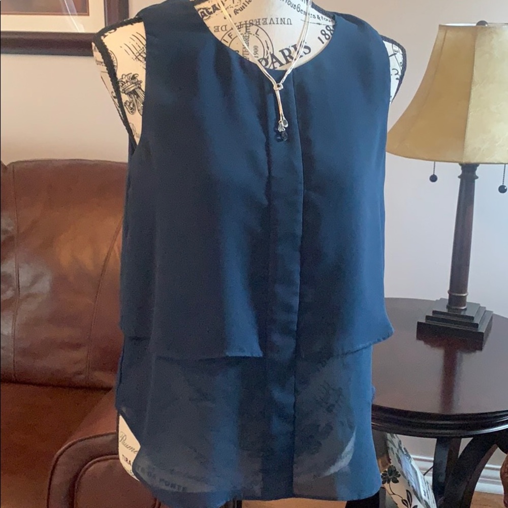 2/$10 Banana Republic sleeveless blouse